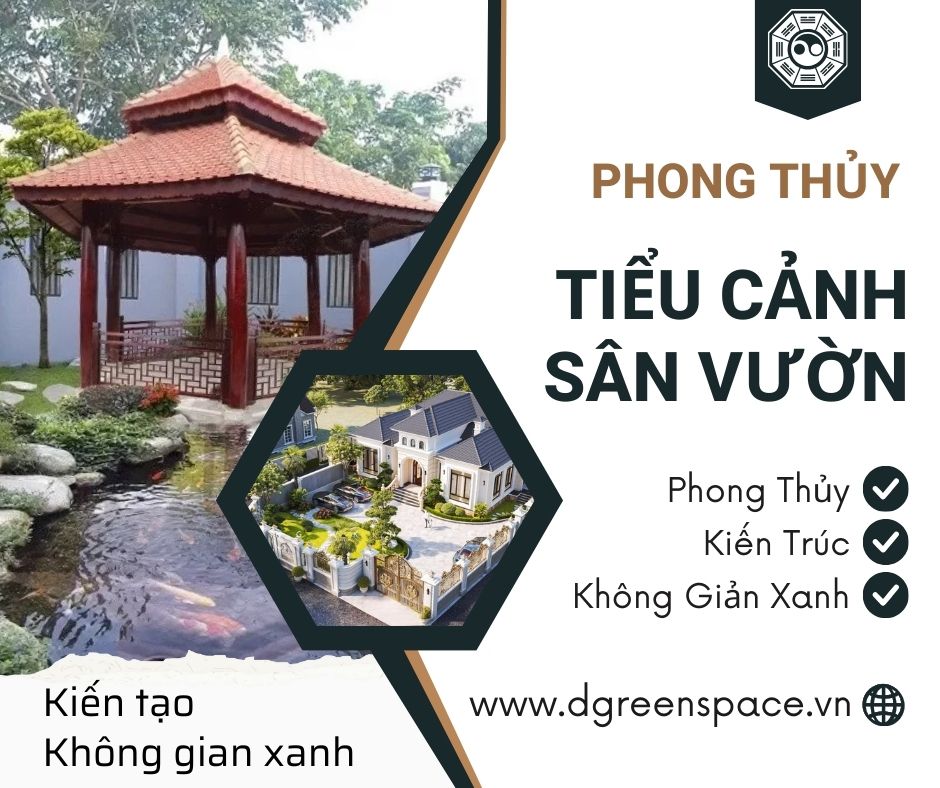 PHONG THỦY TRONG SÂN VƯỜN