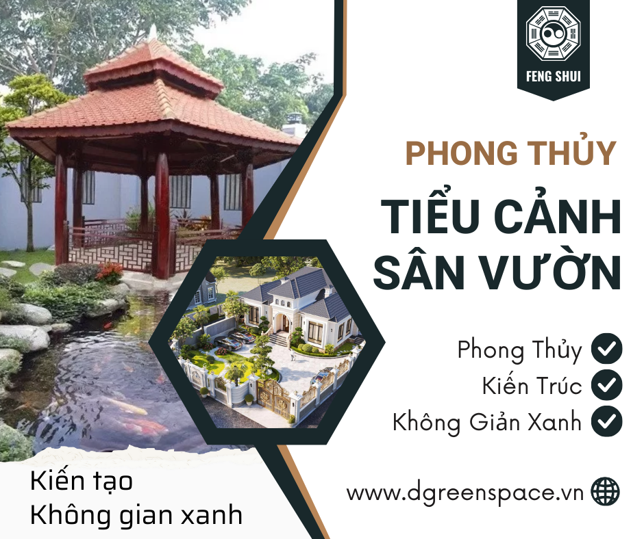 PHONG THỦY TRONG SÂN VƯỜN