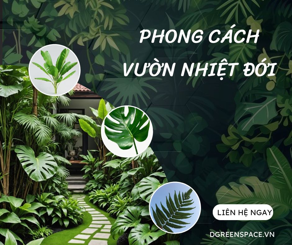 Sân Vườn Phong Cách Nhiệt Đới - Tropical Garden